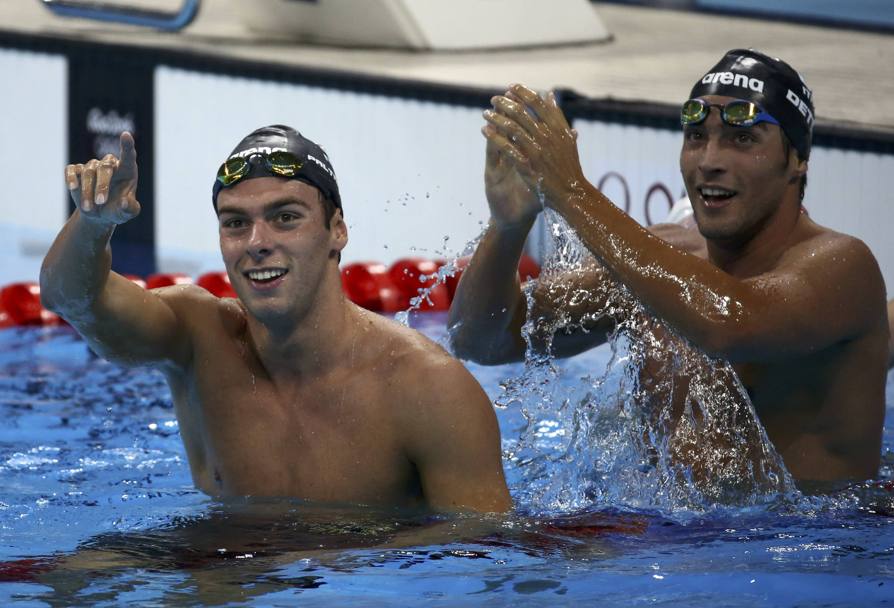 Gregorio Paltrinieri d&#39;oro, Gabriele Detti di bronzo! I 1500 sl sono un trionfo d&#39;azzurro. Reuters